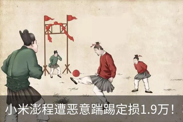 小米澎程遭恶意踹踢定损1.9万！车主放话：绝不手软，绝不和解……