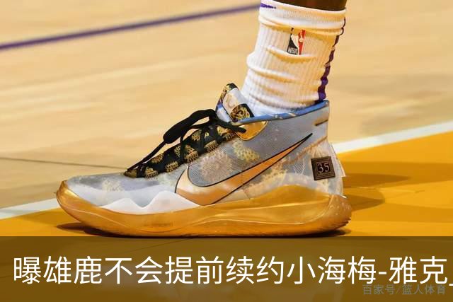 曝雄鹿不会提前续约小海梅-雅克 预计有多支季后赛球队对他有意