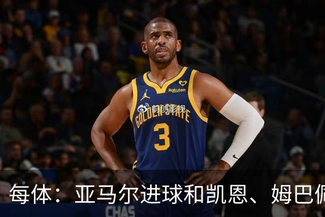 每体：亚马尔进球和凯恩、姆巴佩相当，助攻却远超这两位竞争对手